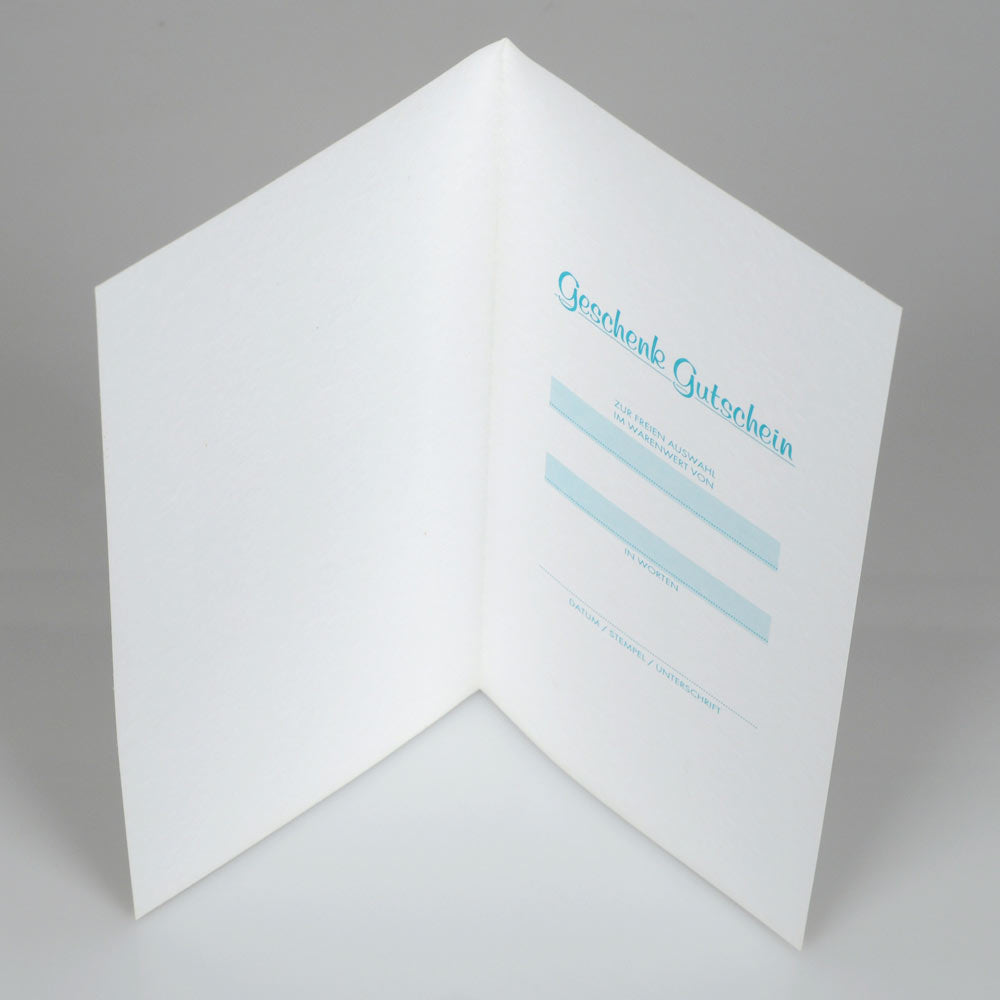 Geschenkgutschein Dünenmotiv