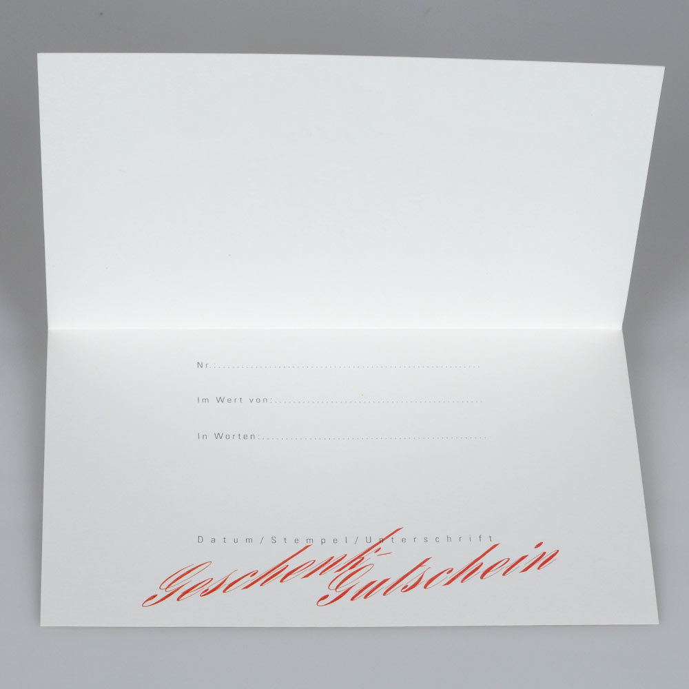 Geschenkgutschein Duftende Mohnblüte