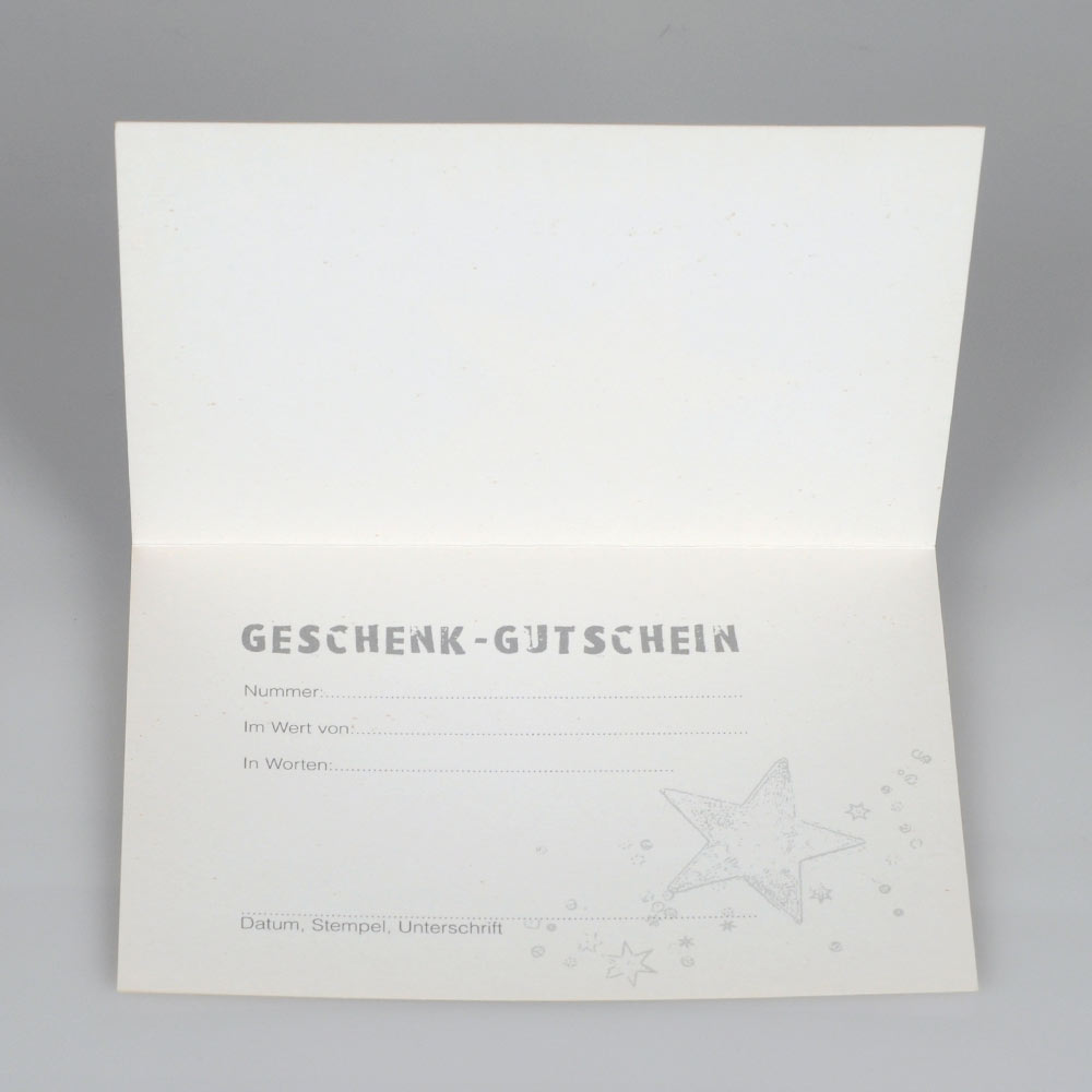 Geschenkgutschein Sternenhimmel