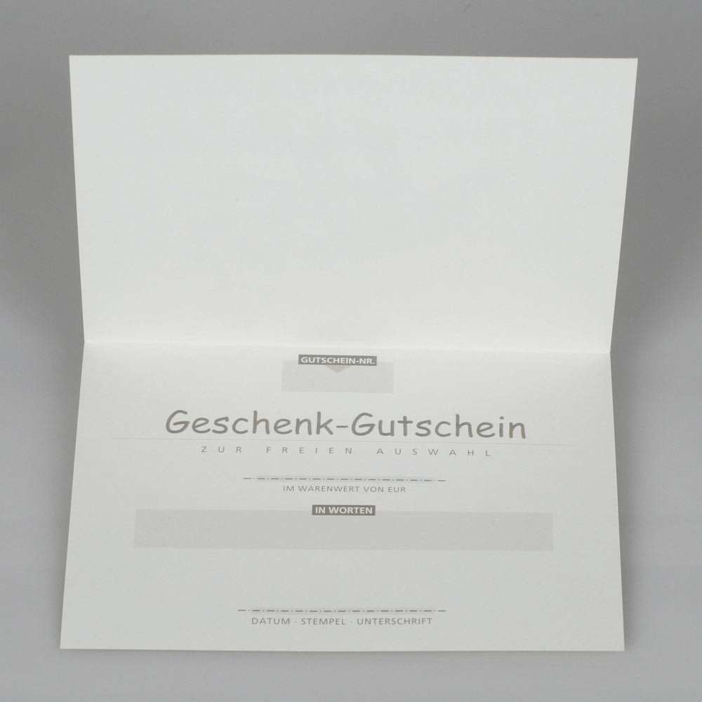 Geschenkgutschein Benjamin