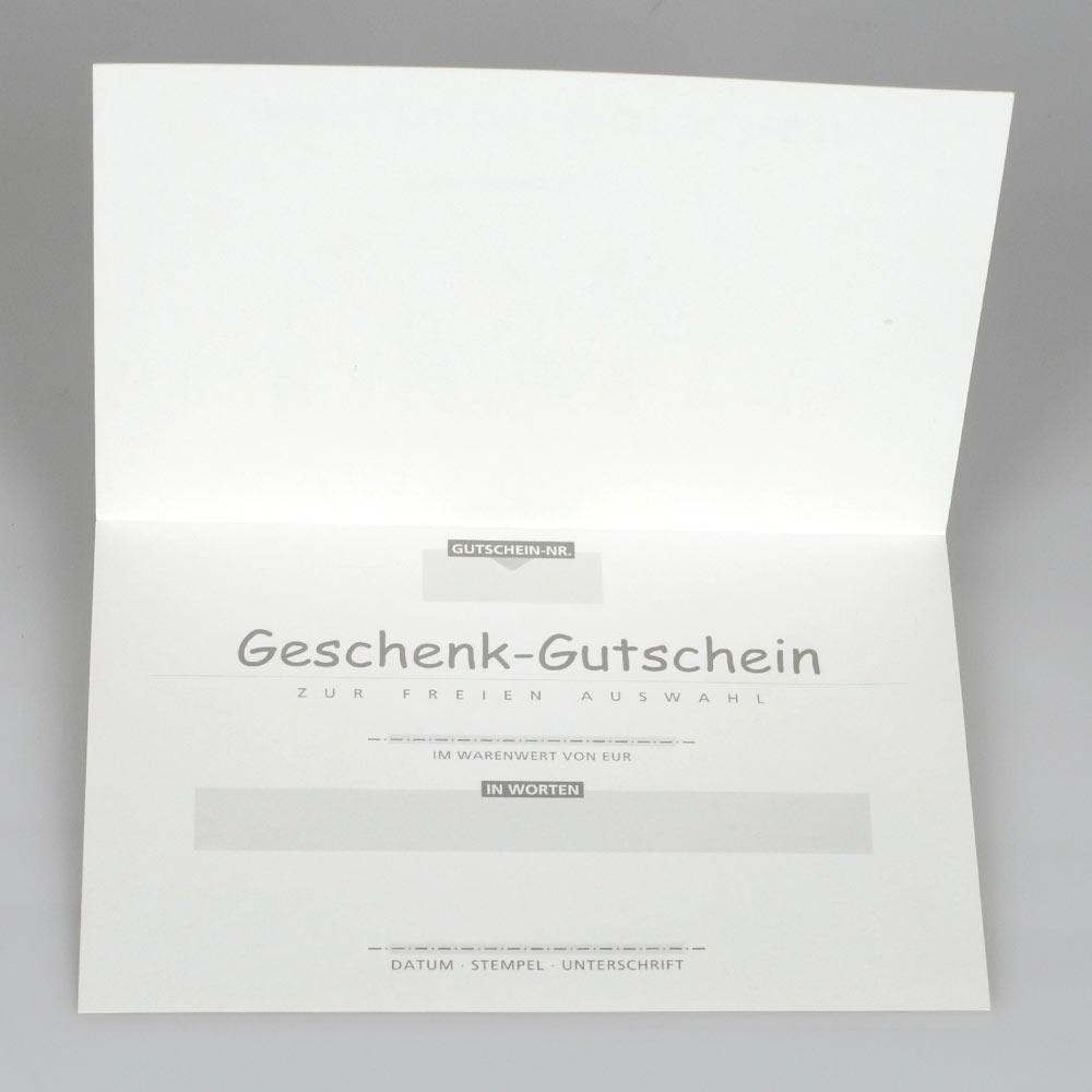 Geschenkgutschein Jumbo