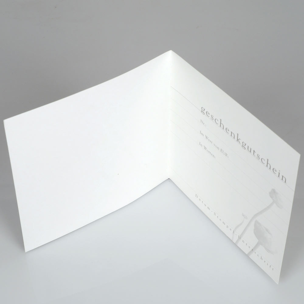 Geschenkgutschein Ranunkel