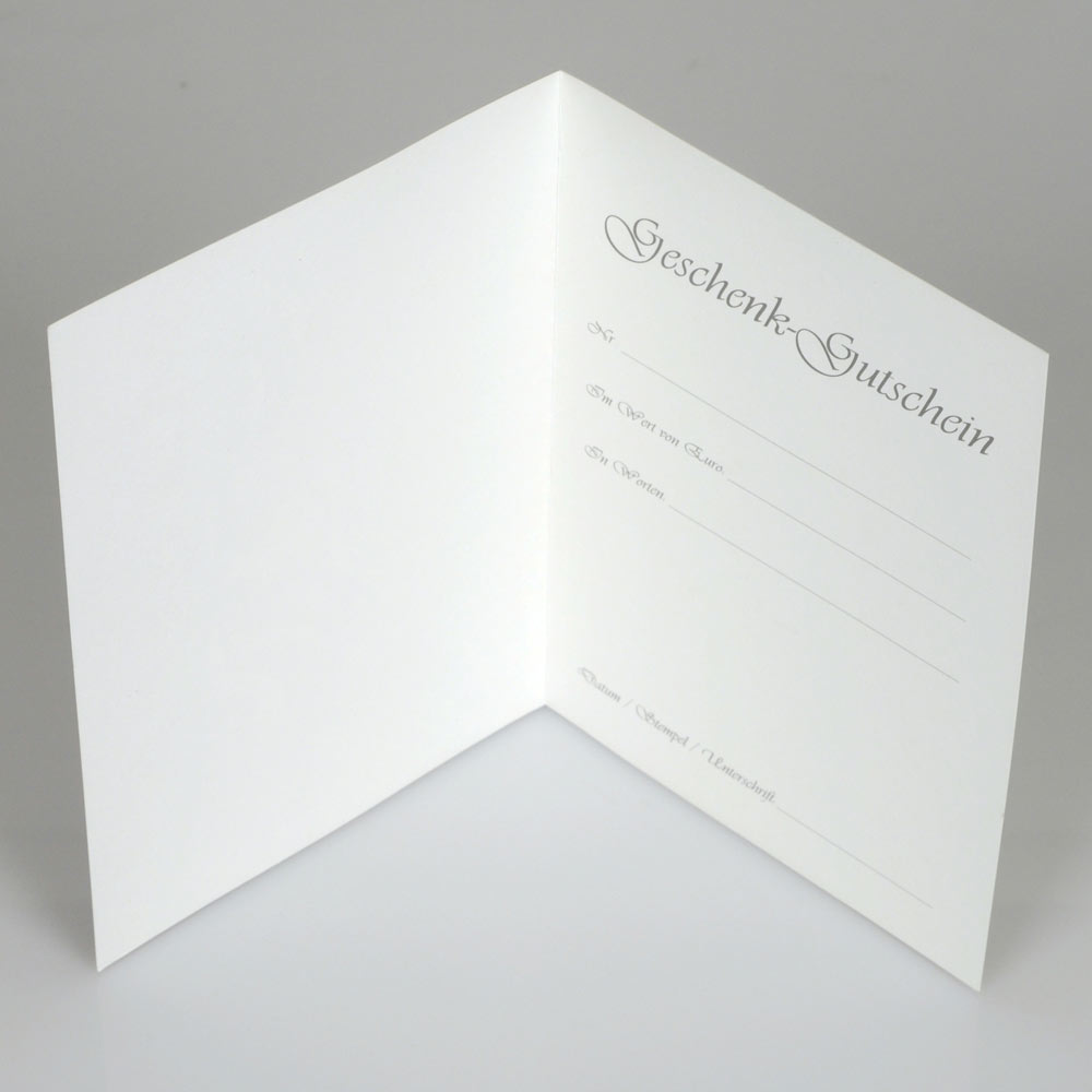 Geschenkgutschein Engel mit Trompete