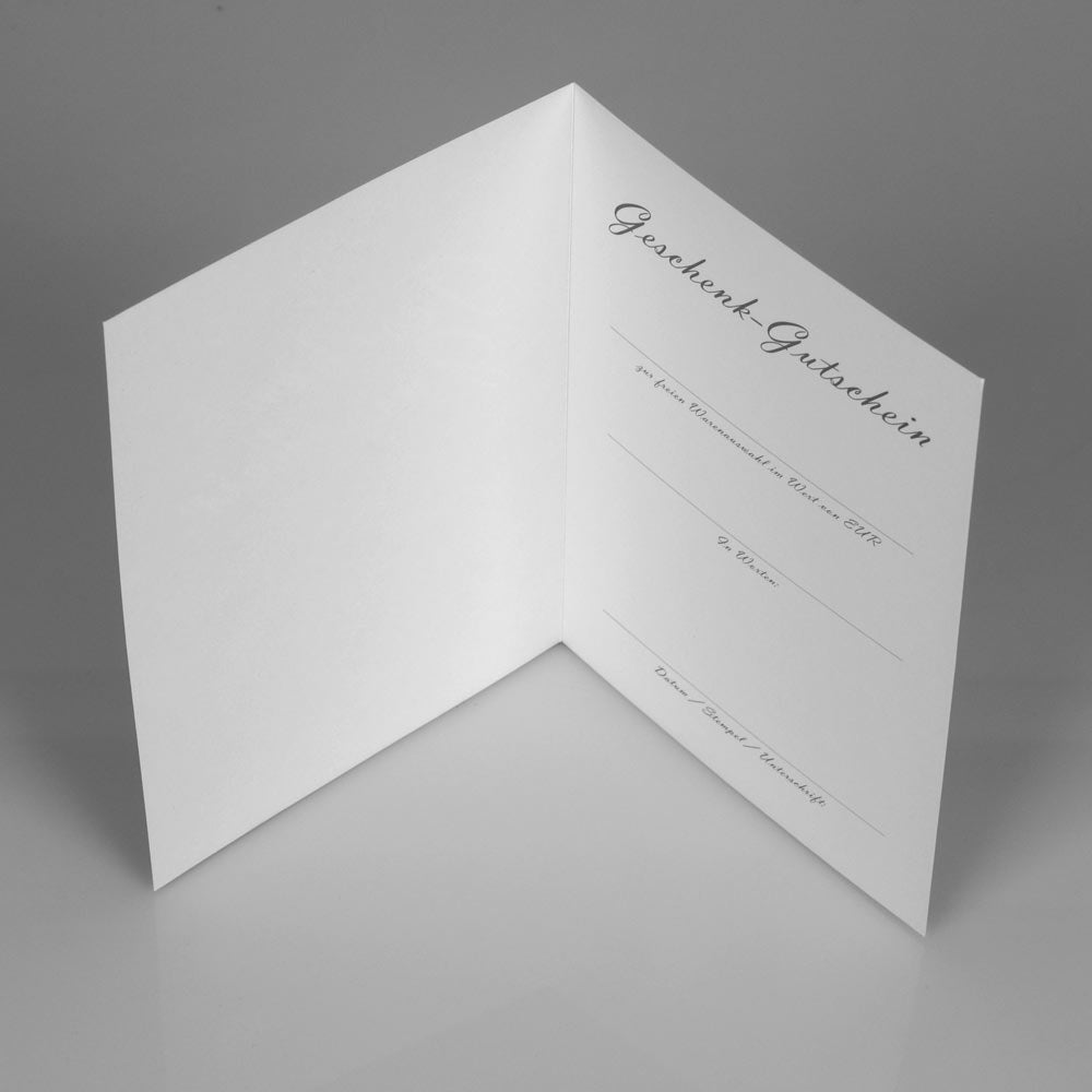 Geschenkgutschein Rote Rosen