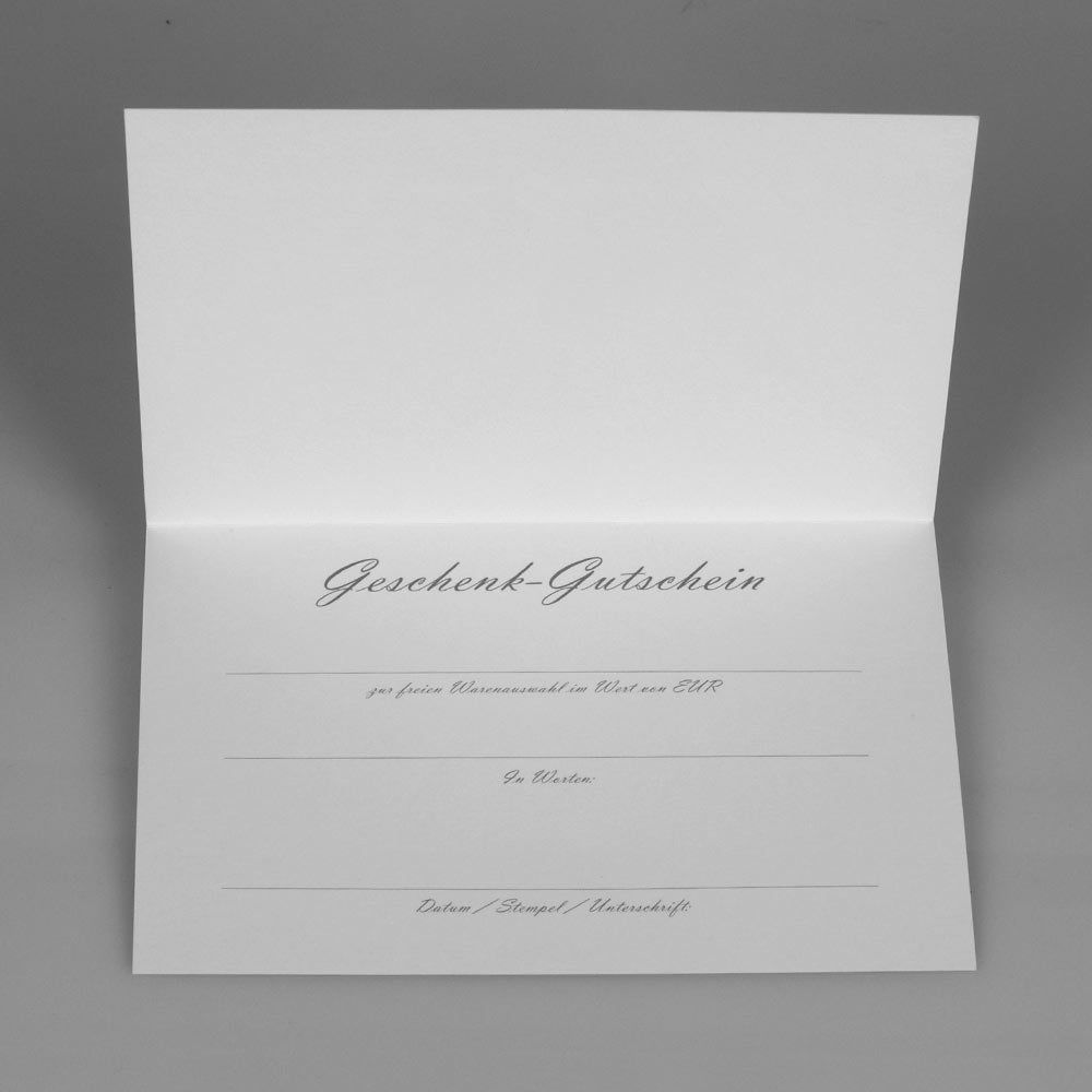 Geschenkgutschein Hibiscus