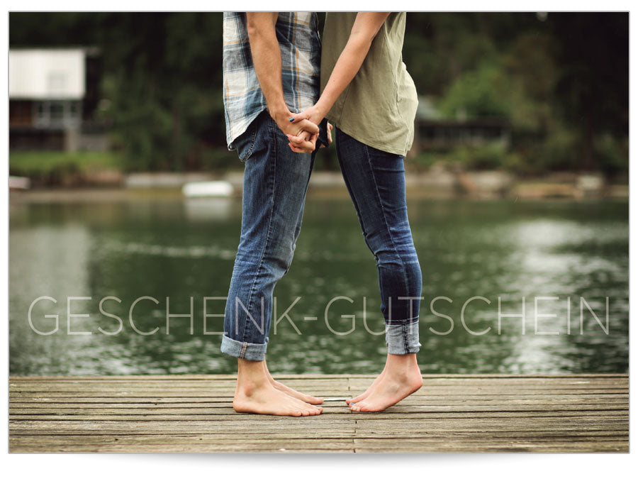 Geschenkgutschein Kuss am Steg