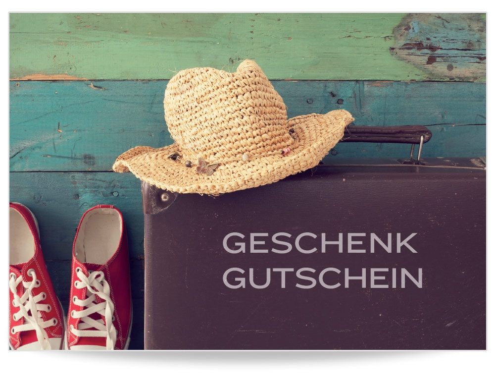 Geschenkgutschein Ferienkoffer