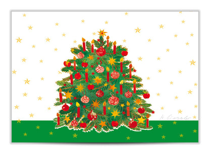 Geschenkgutschein Geschmückter Tannenbaum