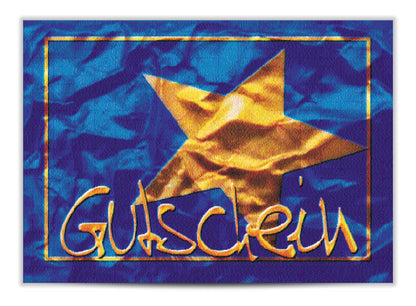 Geschenkgutschein Goldstern