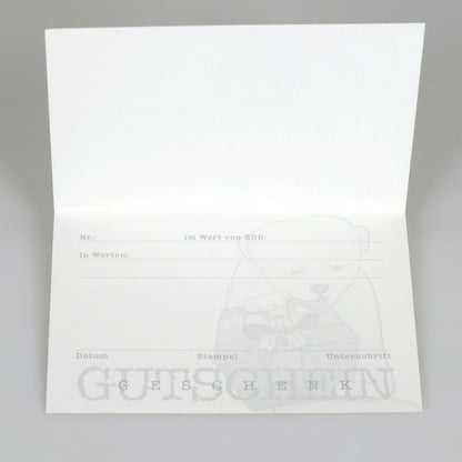 Geschenkgutschein Eisbär