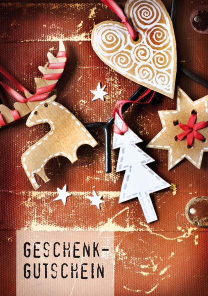 Geschenkgutschein Weihnachts-Deko